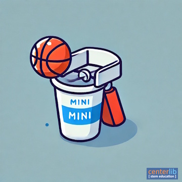 การสร้างเครื่องยิงลูกบาสเกตบอลจิ๋ว