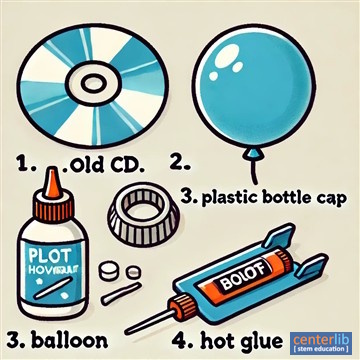 การสร้างโฮเวอร์คราฟต์บอลลูน