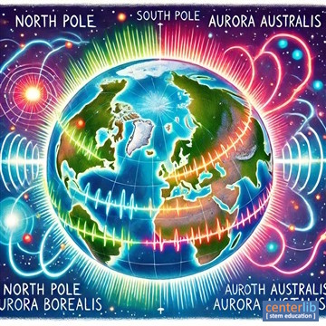 การเกิดแสงเหนือและแสงใต้