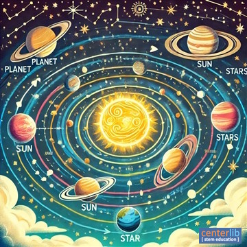 การเคลื่อนที่ของดาวเคราะห์และดวงดาวในท้องฟ้า