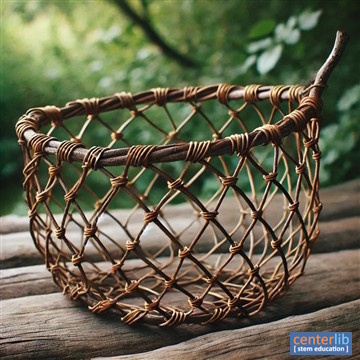 การสร้างตาข่ายจากเถาวัลย์