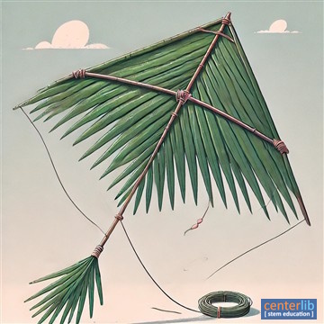 การสร้างว่าวจากใบตาล