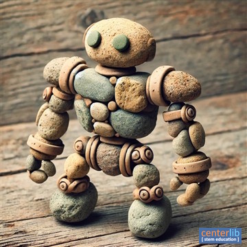 การสร้างหุ่นยนต์จากก้อนหินและดินเหนียว