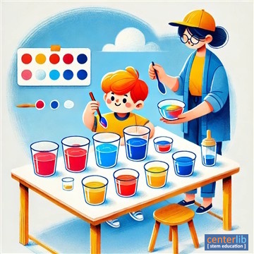 การทดลอง การผสมสี