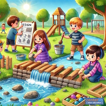 การสร้างเขื่อนขนาดเล็กจากหินและดิน